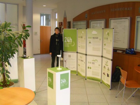 Ausstellung im Schwachater Rathaus